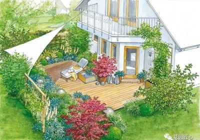 一个庭院，两种设计风格 30套案例图鉴赏与科技庭院设计解析