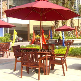 庭院生活美学 户外实木餐桌椅，打造理想休闲空间