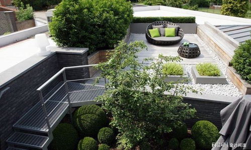 一院双景 屋顶花园与地面花园的完美融合