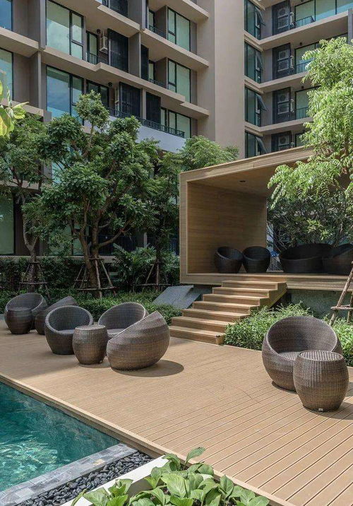 剑源共挤木 打造令人羡慕的阶梯式庭院设计